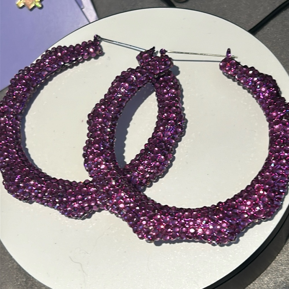 #26 Purple Oversize Ear